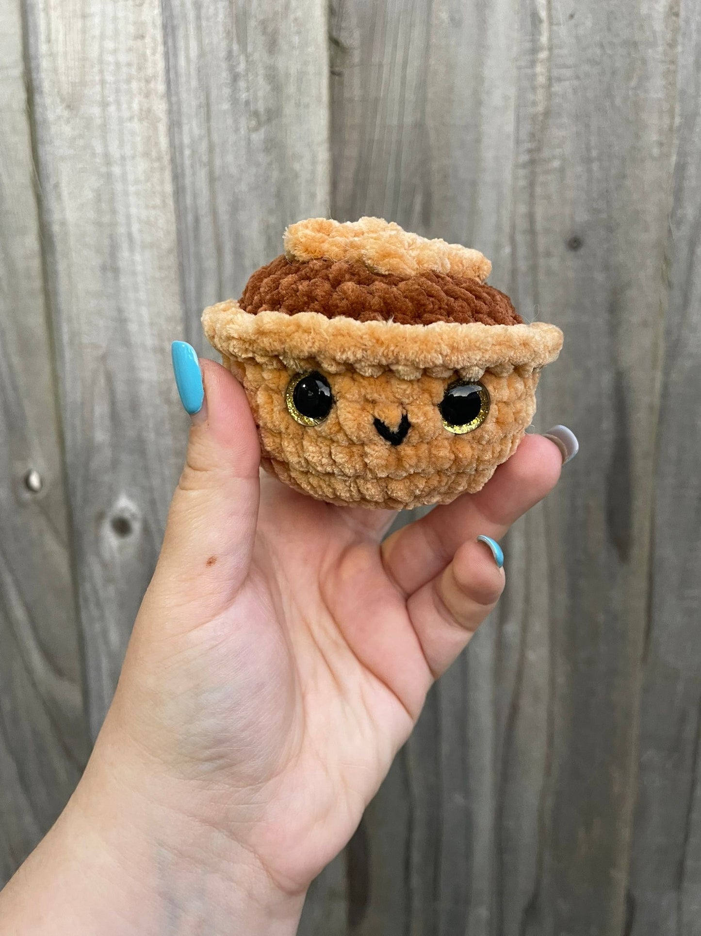 Mince pie Crochet Christmas Toy