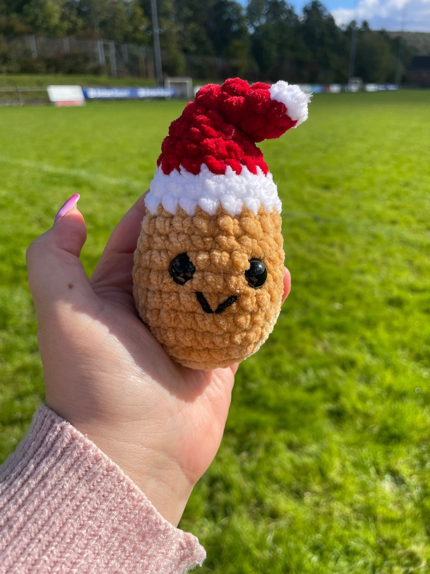 Christmas Potato Crochet Toy