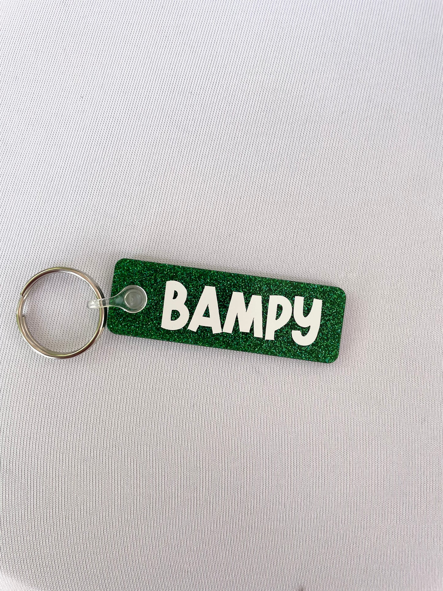 Bampy Rectangle Keyring