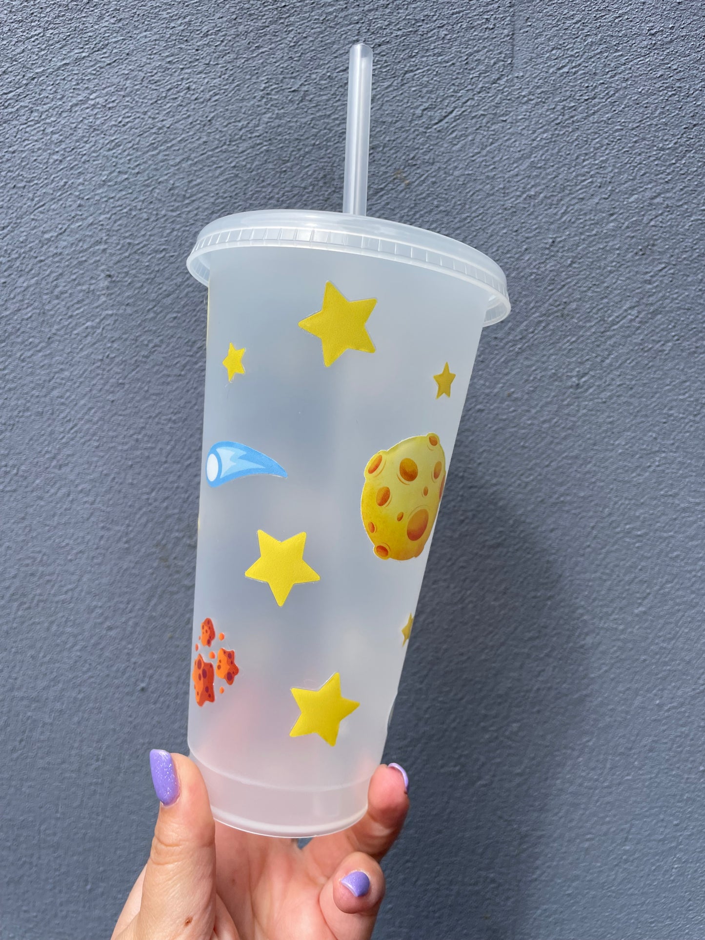 Space themed 24oz Cold Cup