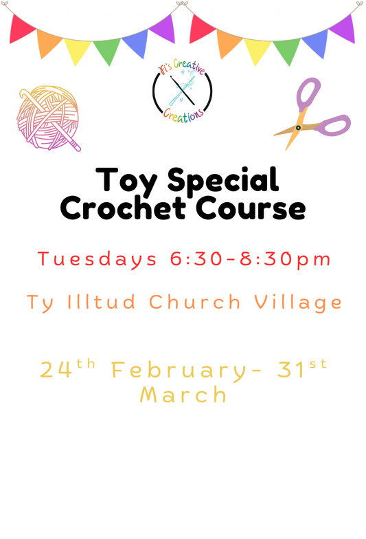 Toy Special Church Village Crochet Intermediate Workshop