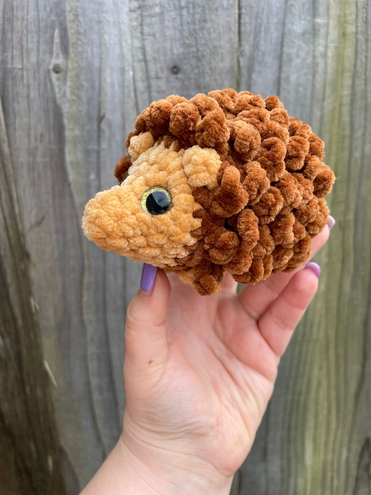 Hedgehog Crochet Toy