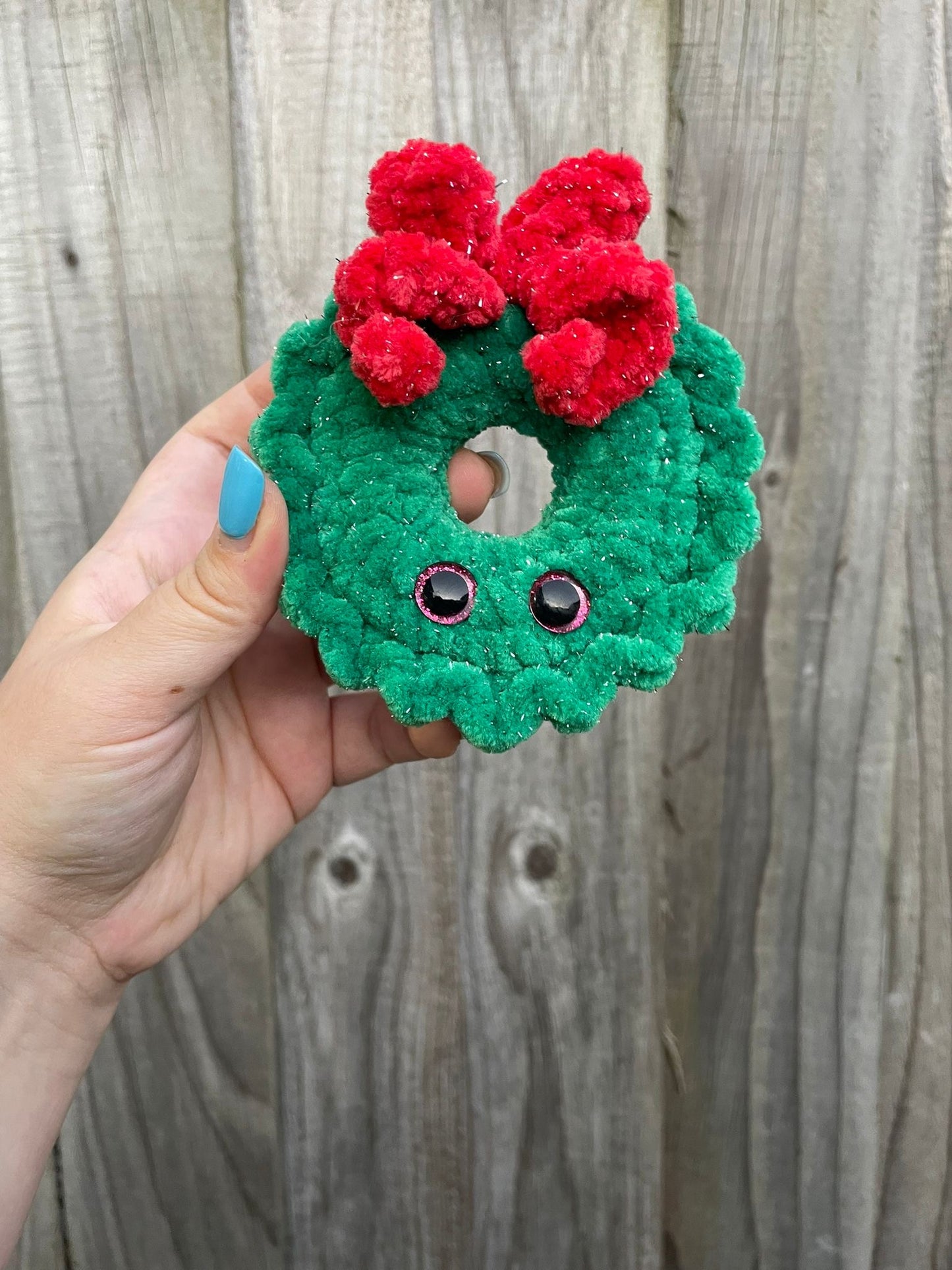 Christmas Wreath crochet Toy