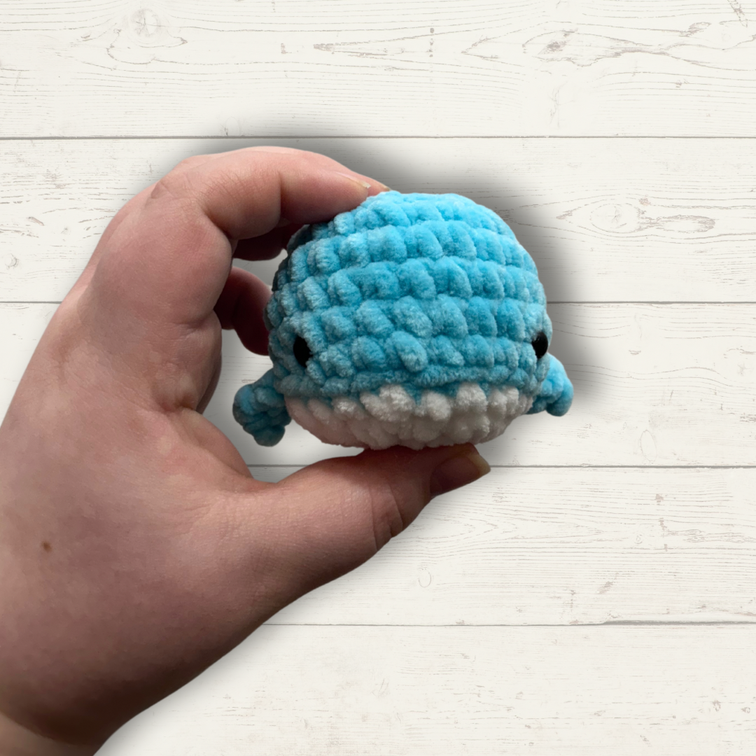 Mini Whale Crochet Toy