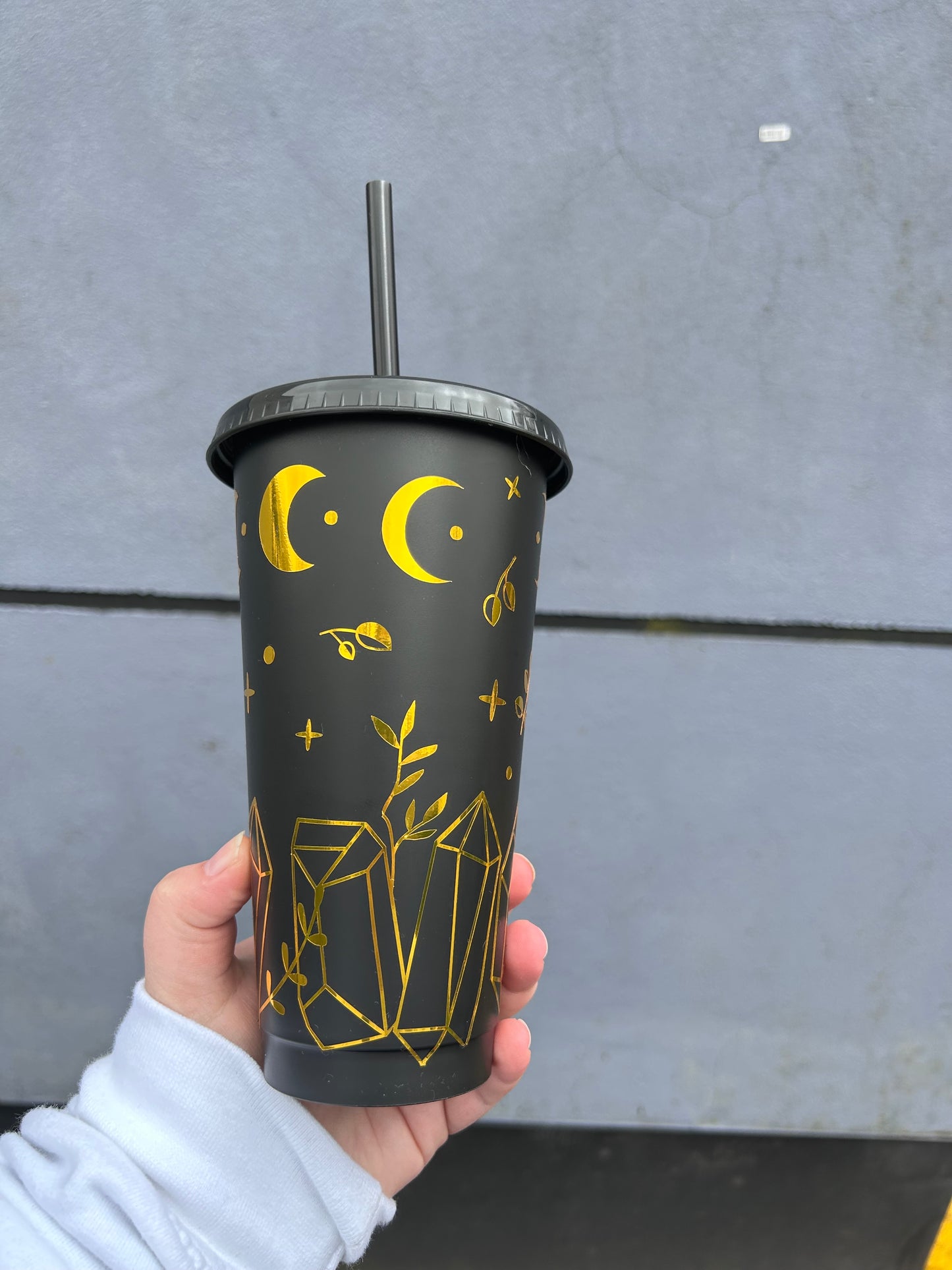 Moon and Diamond 24oz Cold Cup