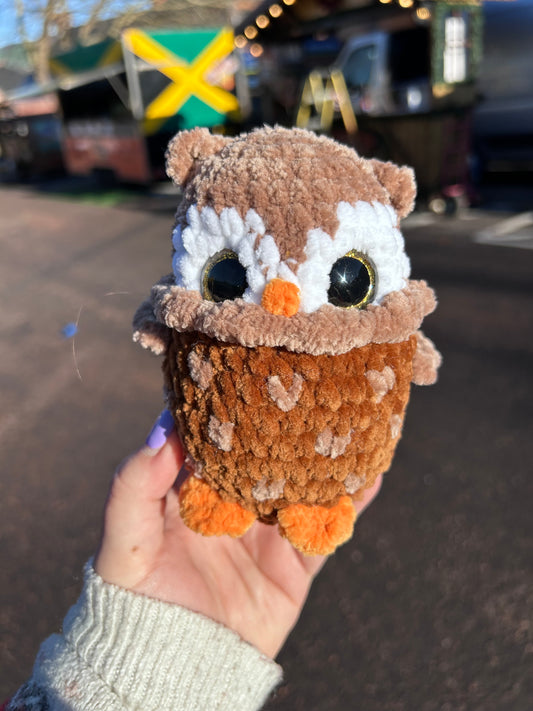 Owl Crochet Toy