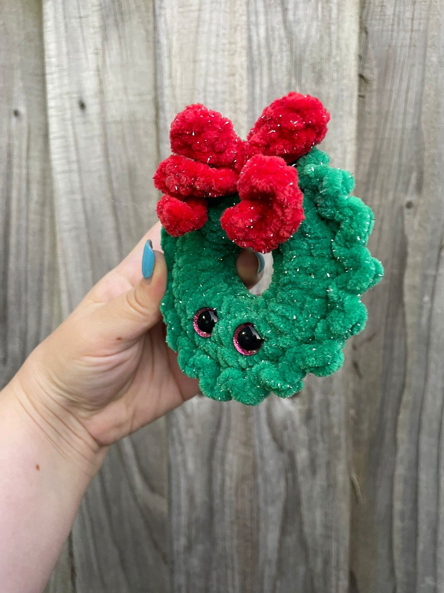 Christmas Wreath crochet Toy