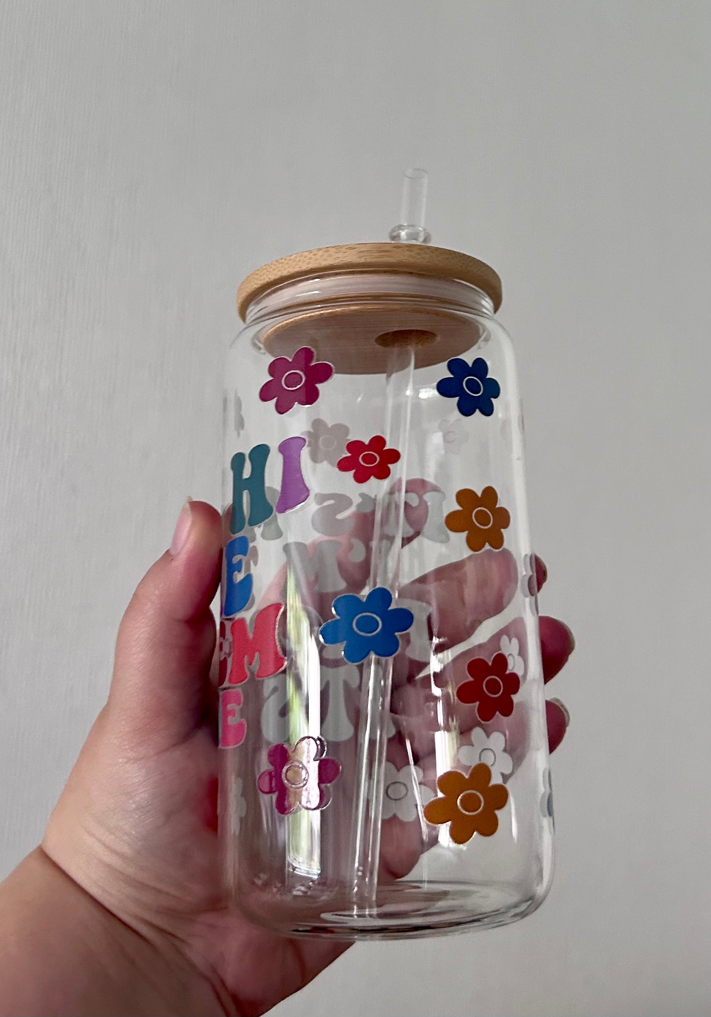 TS It’s me I’m the problem 16oz Glass Can