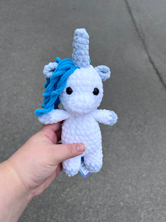 Unicorn crochet toy