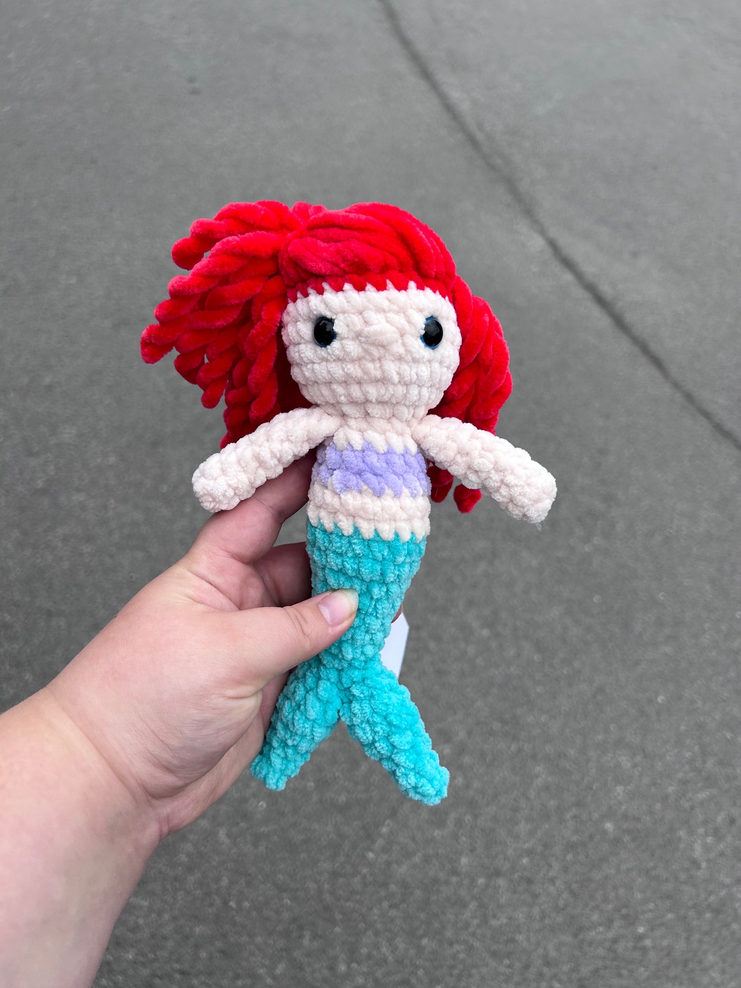 Princess Mermaid Crochet Toy