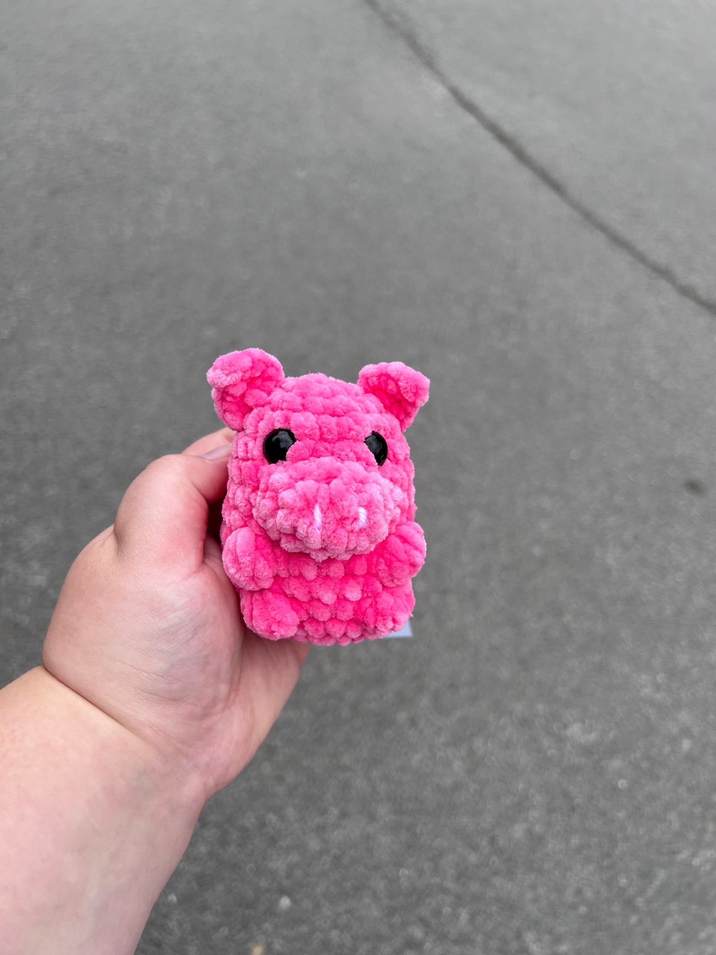 Piglet Crochet Toy