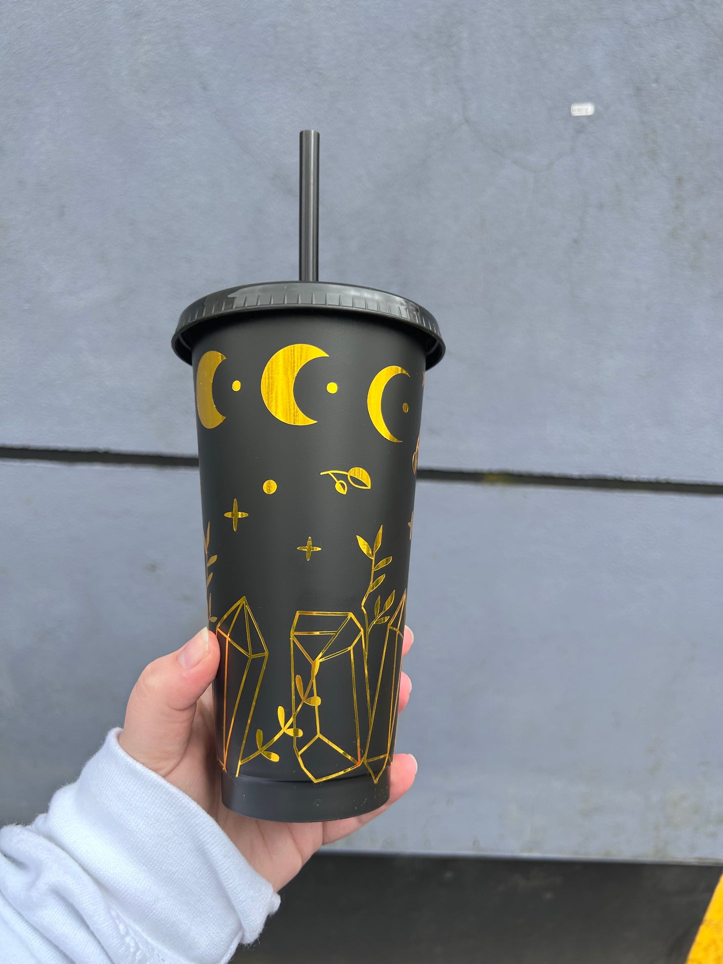 Moon and Diamond 24oz Cold Cup