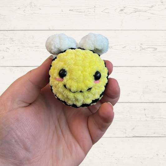 Mini Bee Crochet Toy