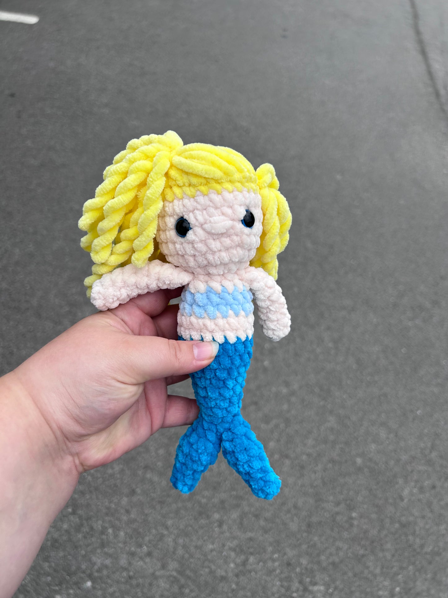 Mermaid Crochet Toy