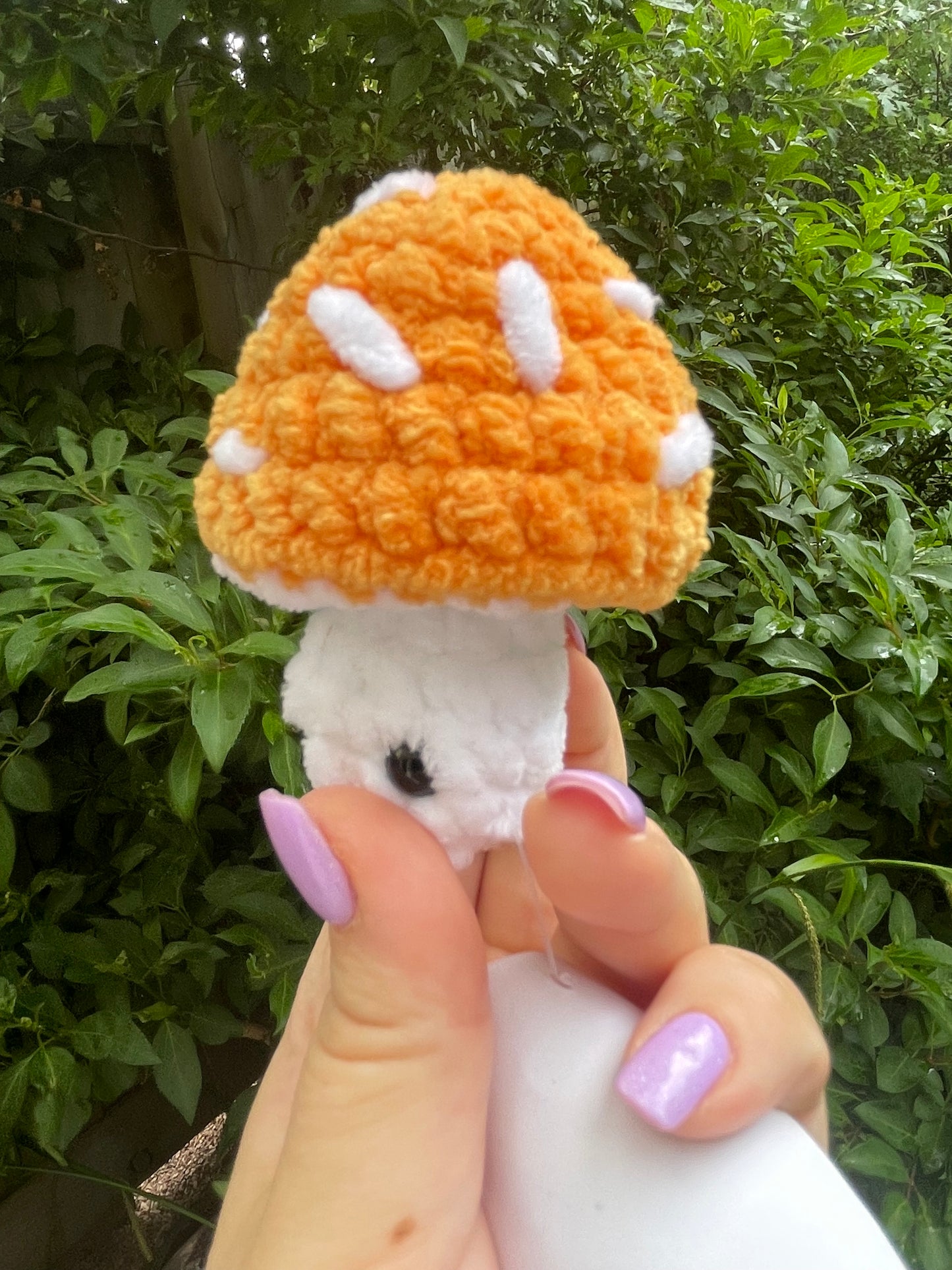 Mushroom Pop Up Fidget Crochet Toy