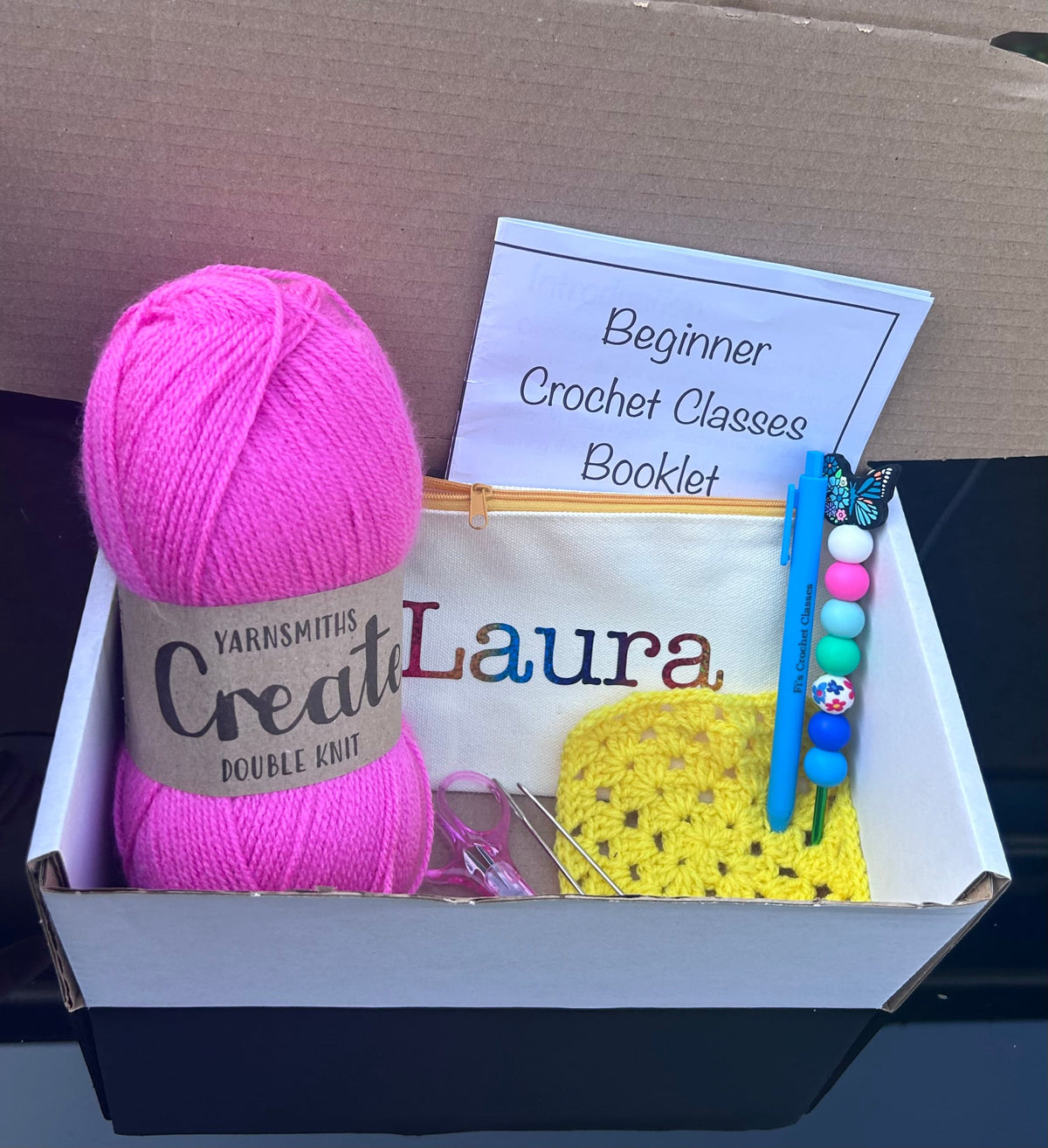 Beginners Learn to Crochet Box