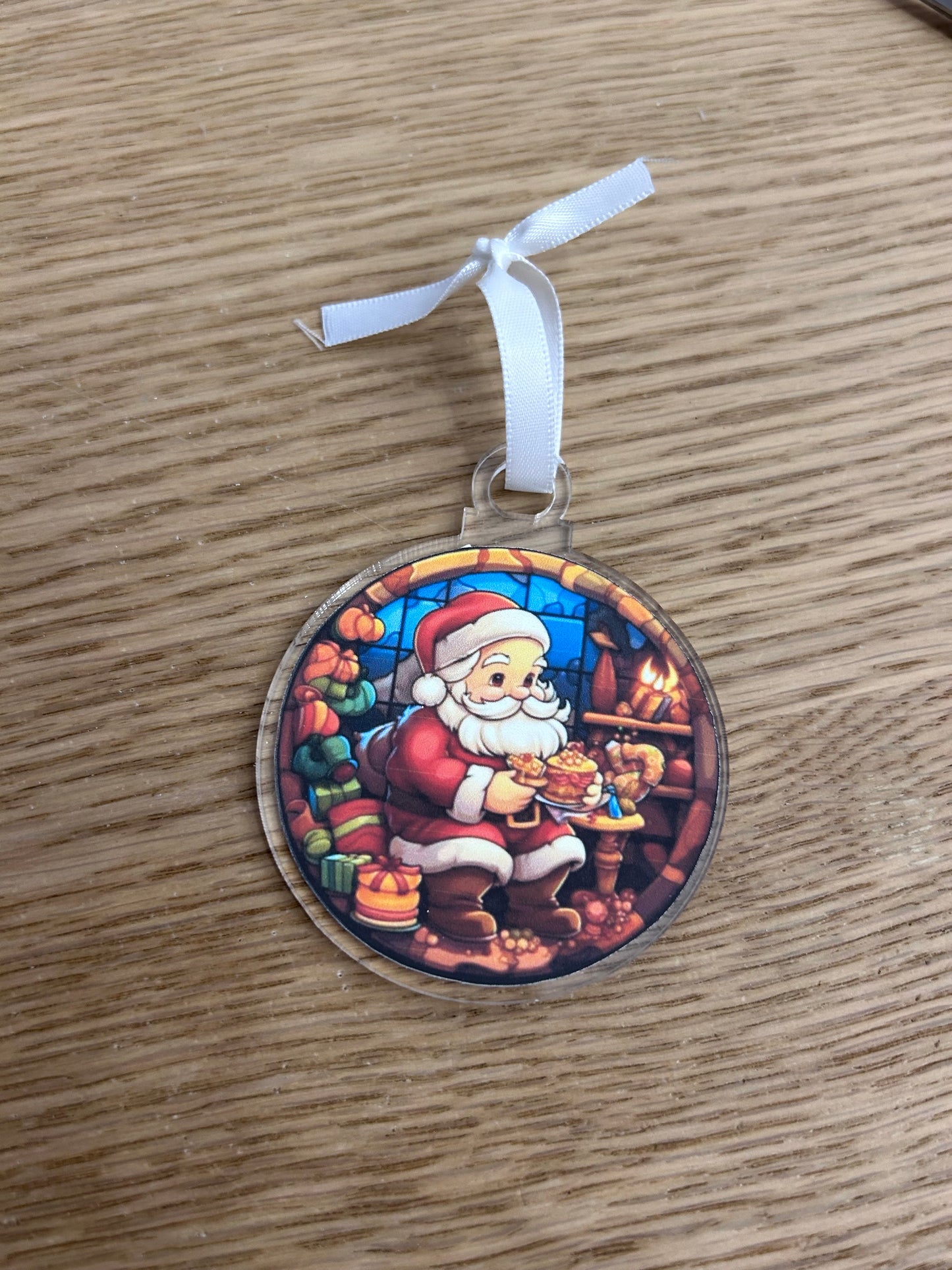 Santa Christmas Bauble