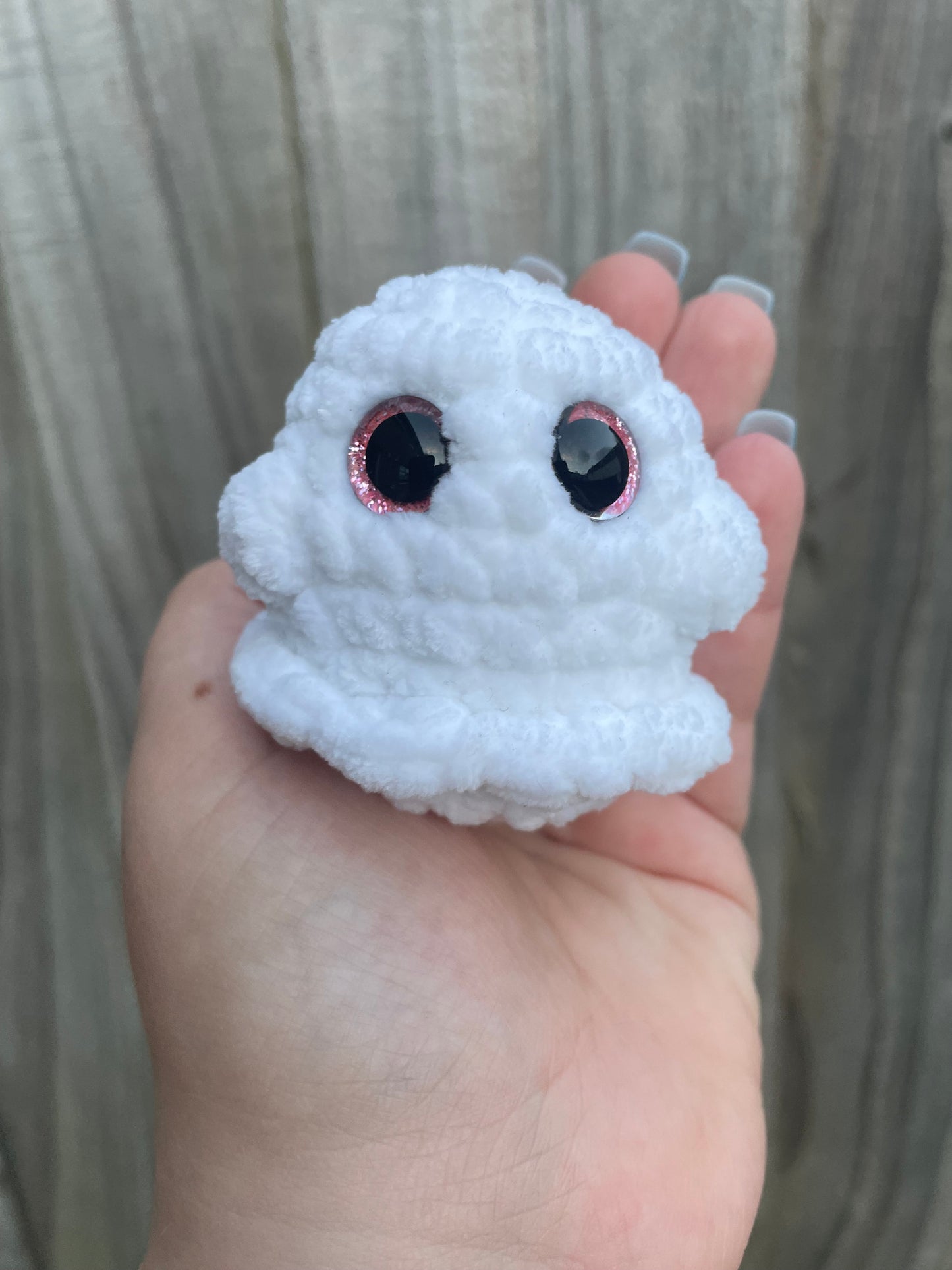 Ghost Crochet Toy