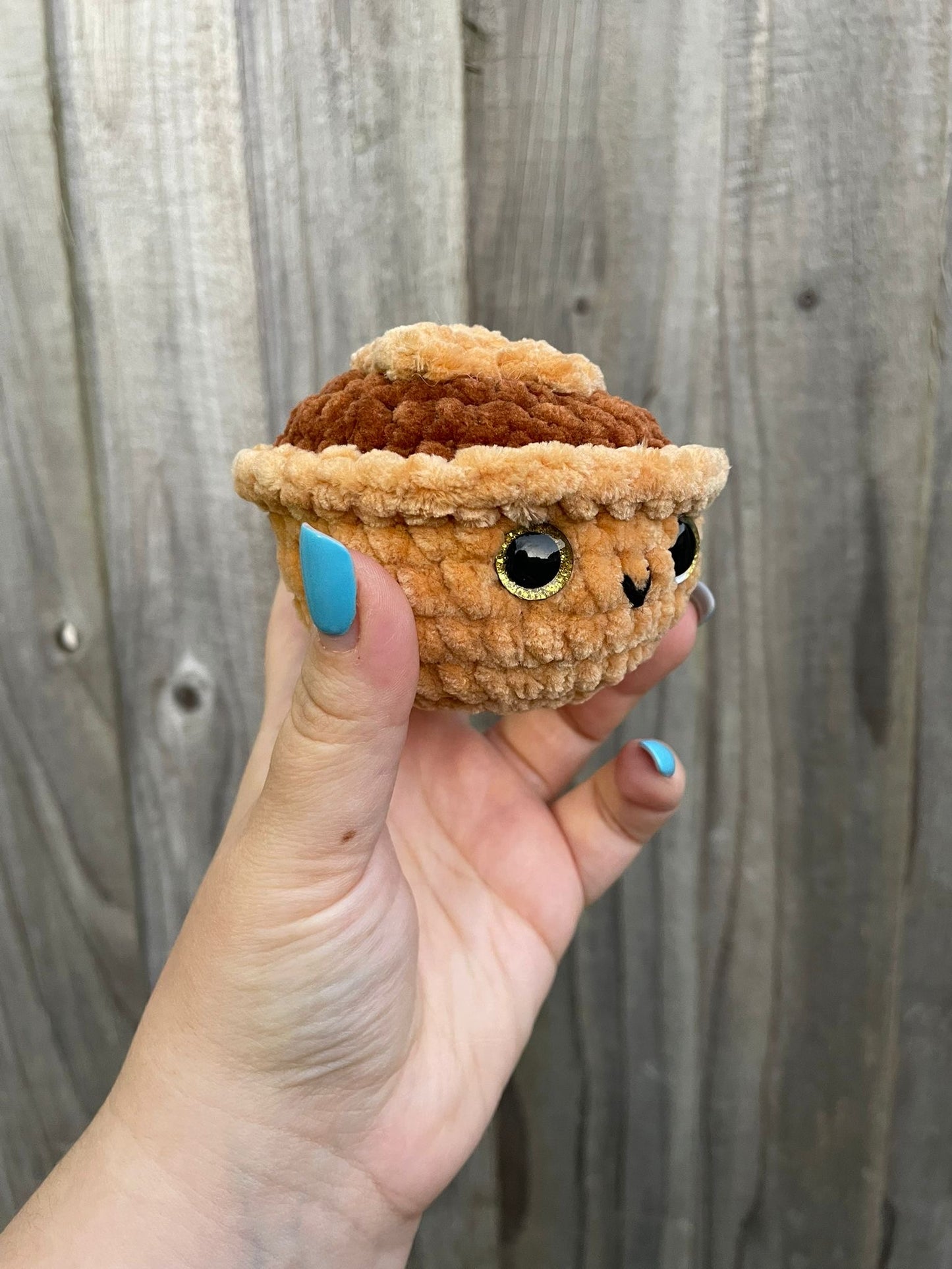 Mince pie Crochet Christmas Toy