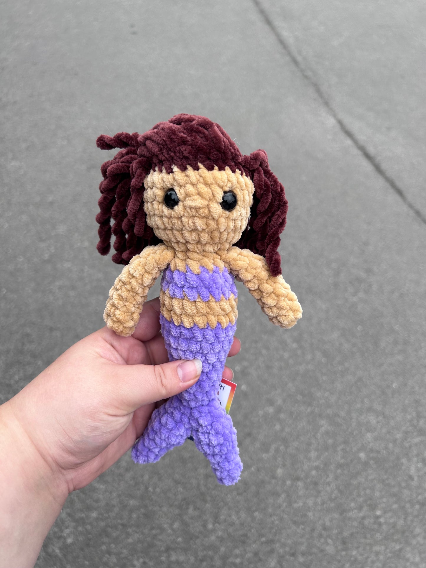 Mermaid Crochet Toy