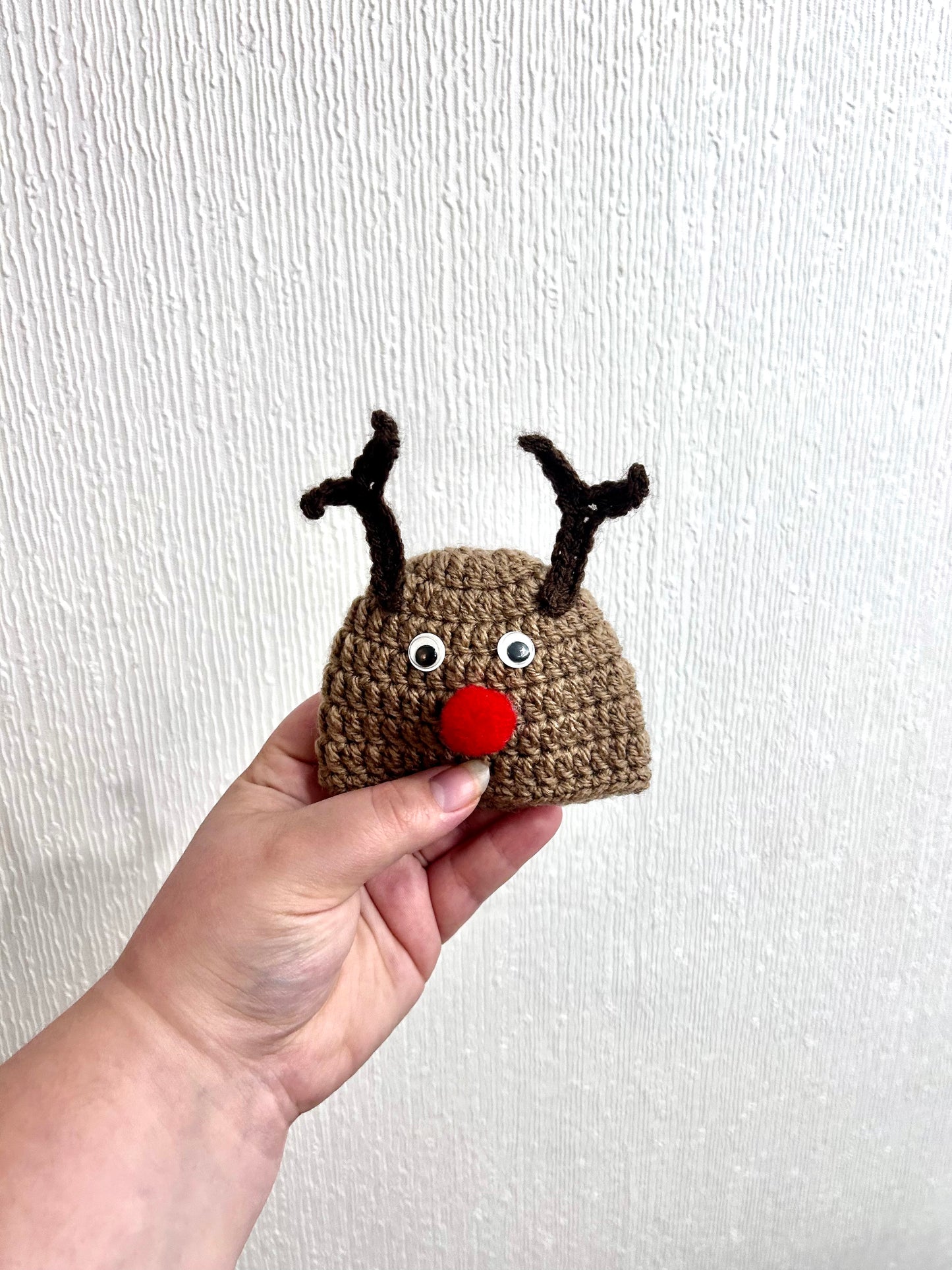 Personalised Reindeer Chocolate Orange Cover, Christmas