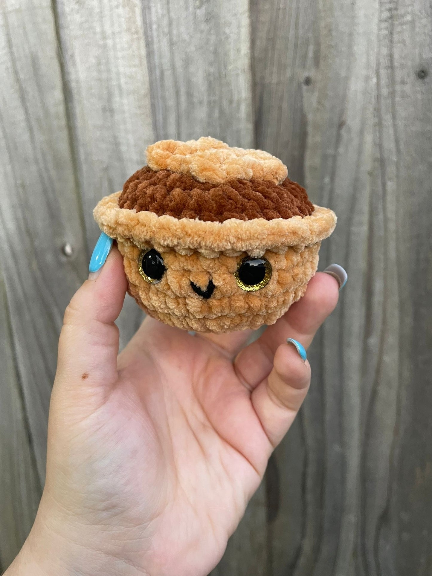 Mince pie Crochet Christmas Toy