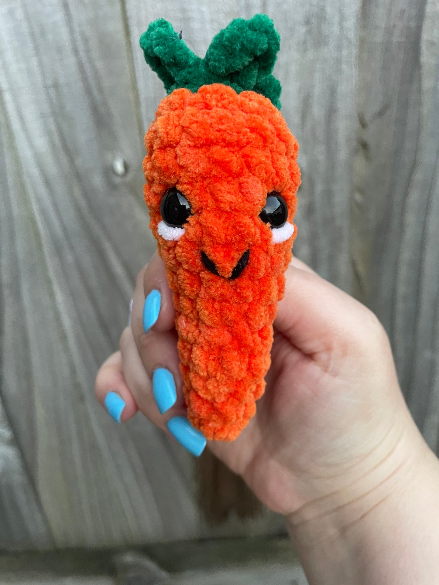 Crochet Carrot Toy