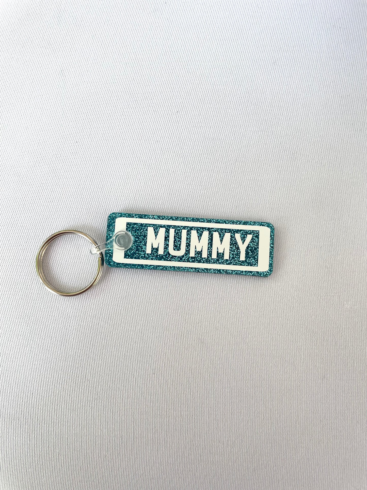 Mummy Number Plate Keyring