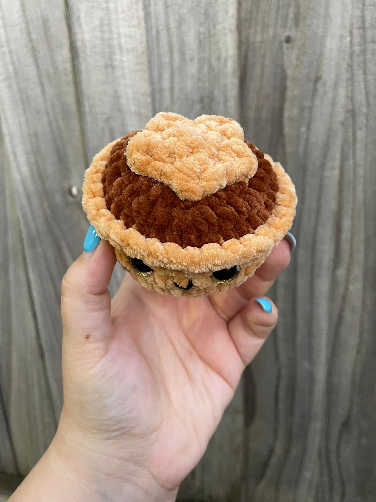 Mince pie Crochet Christmas Toy