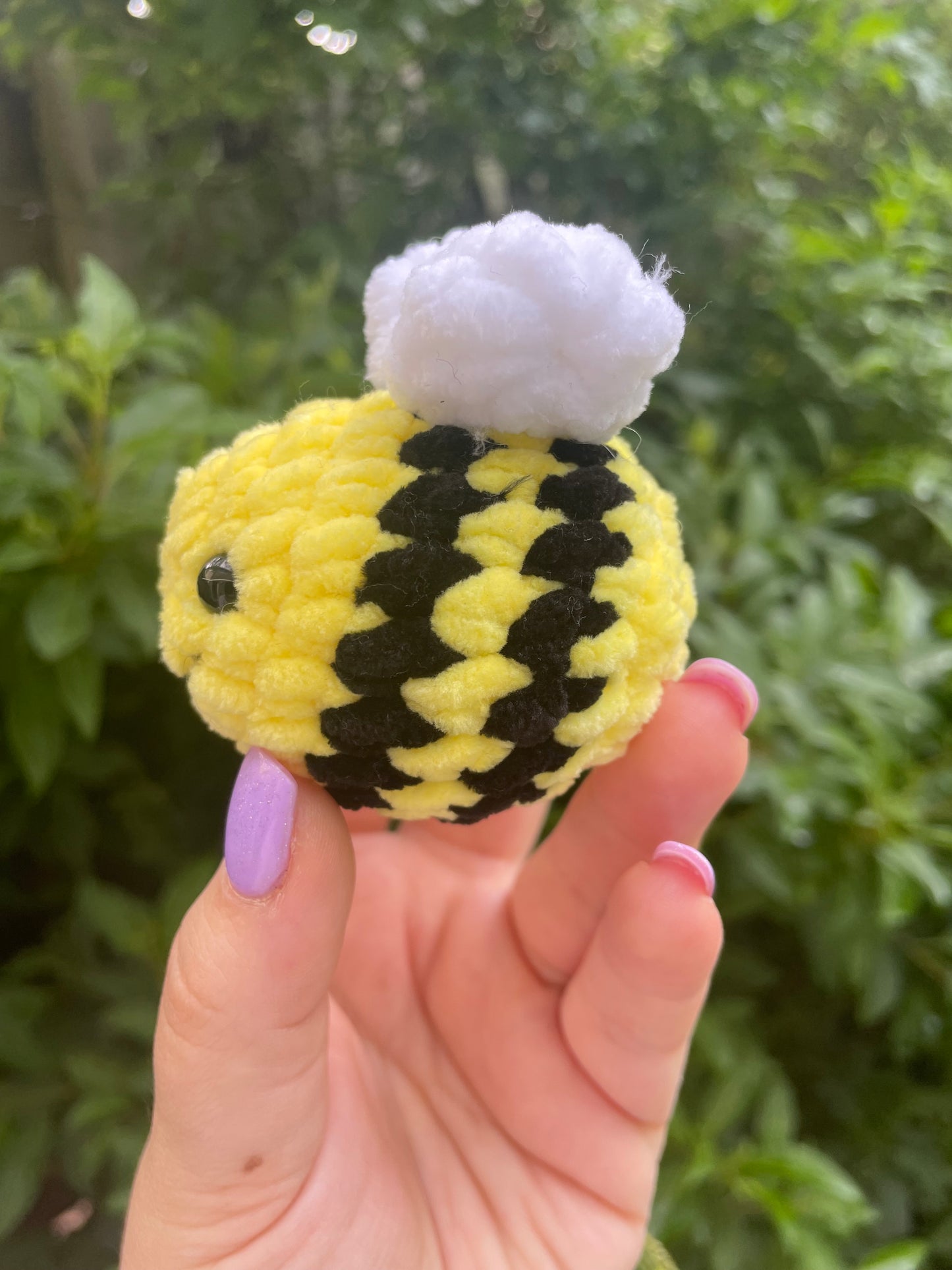 Mini Bee Crochet Toy
