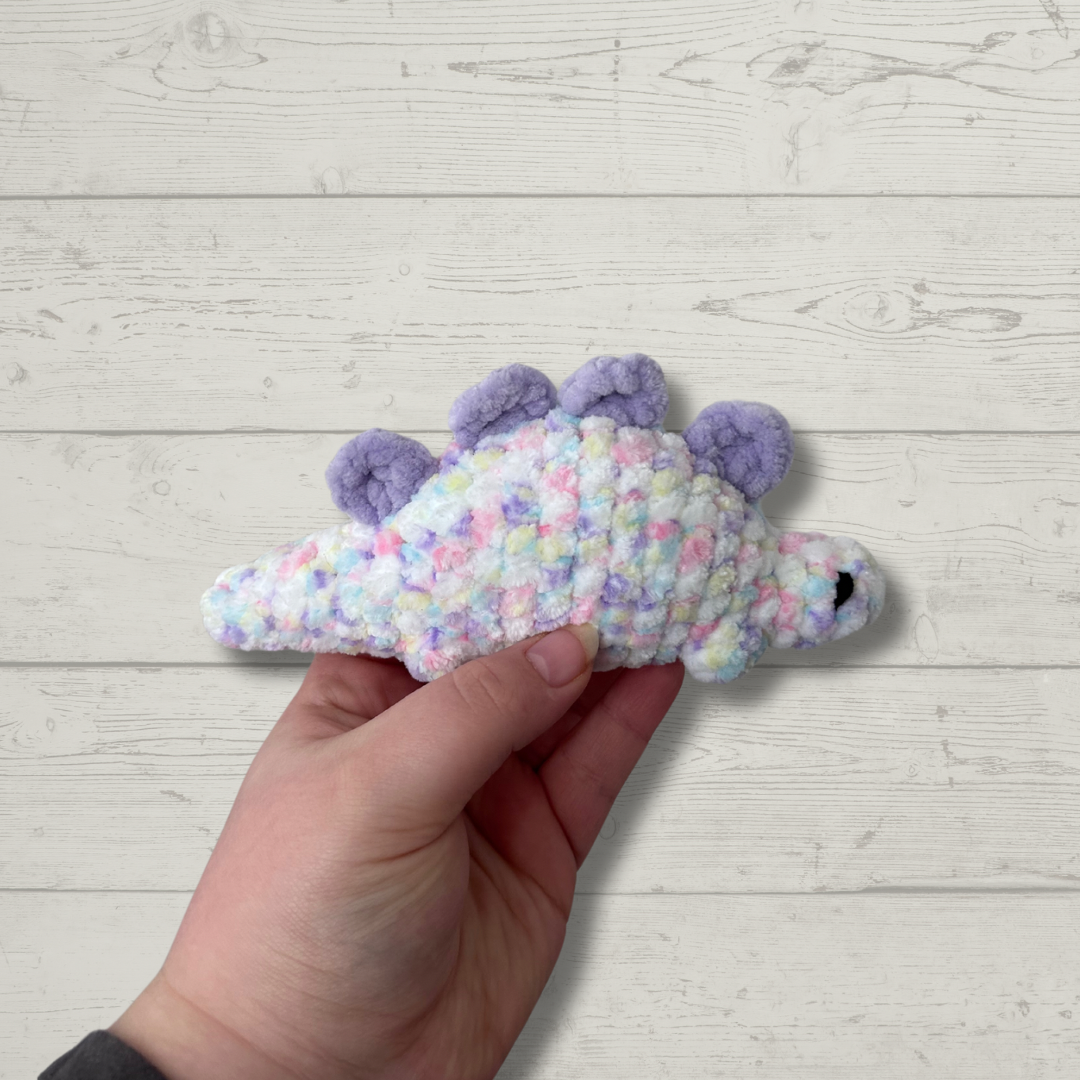 Stegosaurus Dinosaur crochet Toy