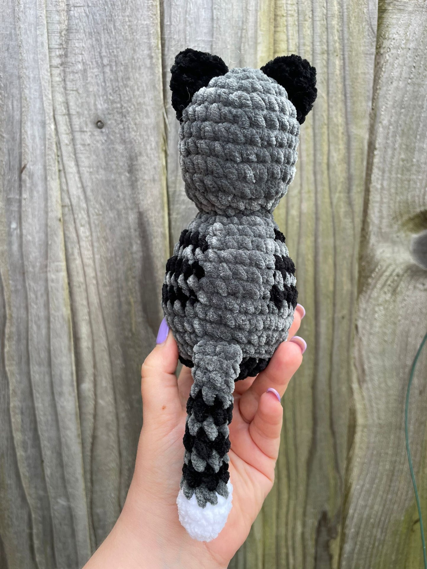 Tabby cat Crochet Toy