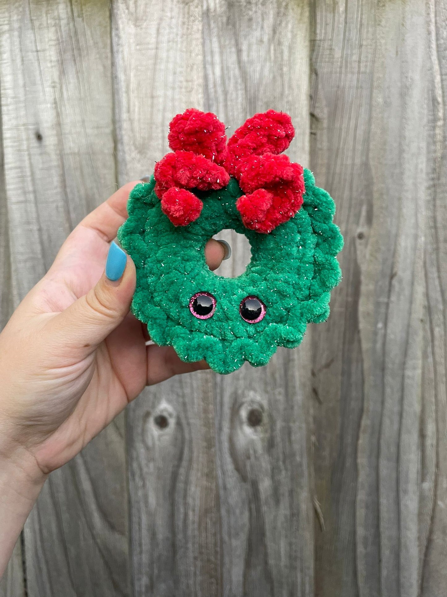 Christmas Wreath crochet Toy