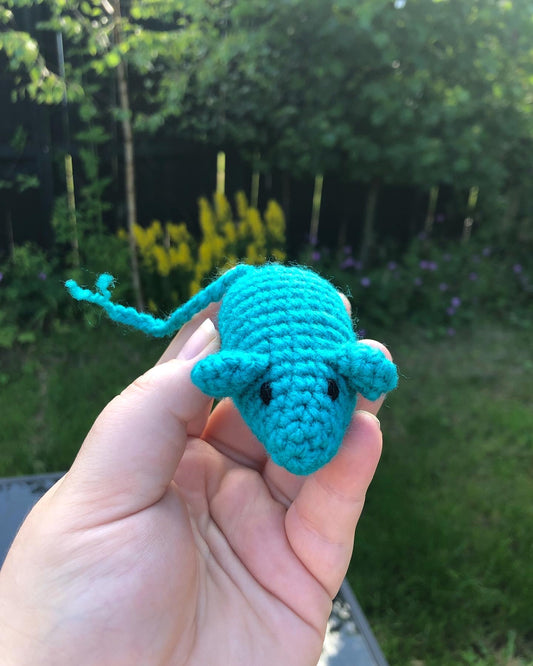 Crochet Catnip Mouse