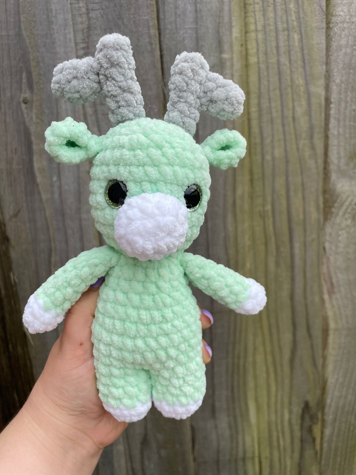 Reindeer Christmas Crochet Toy