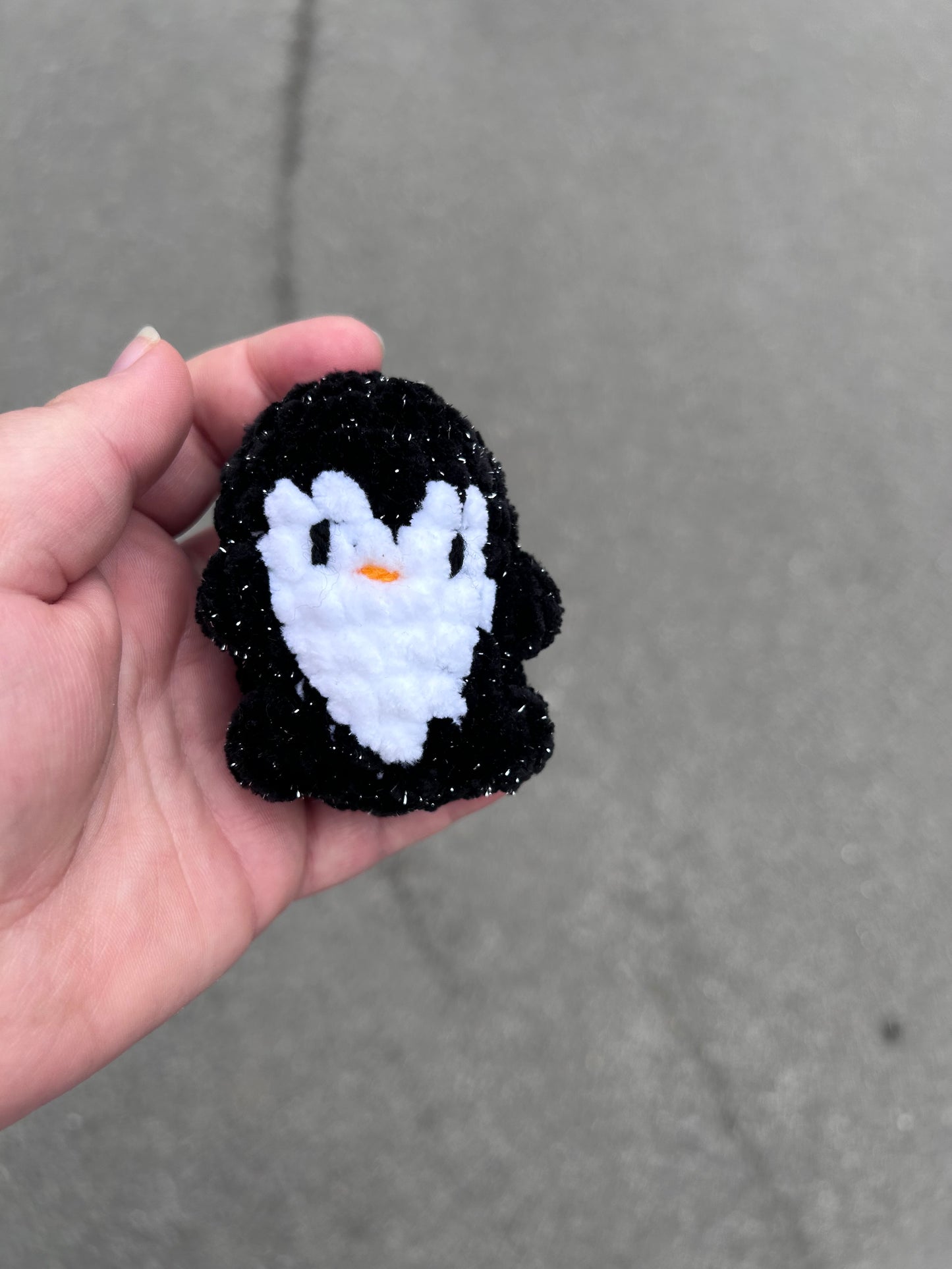 Mini Penguin Crochet Toy