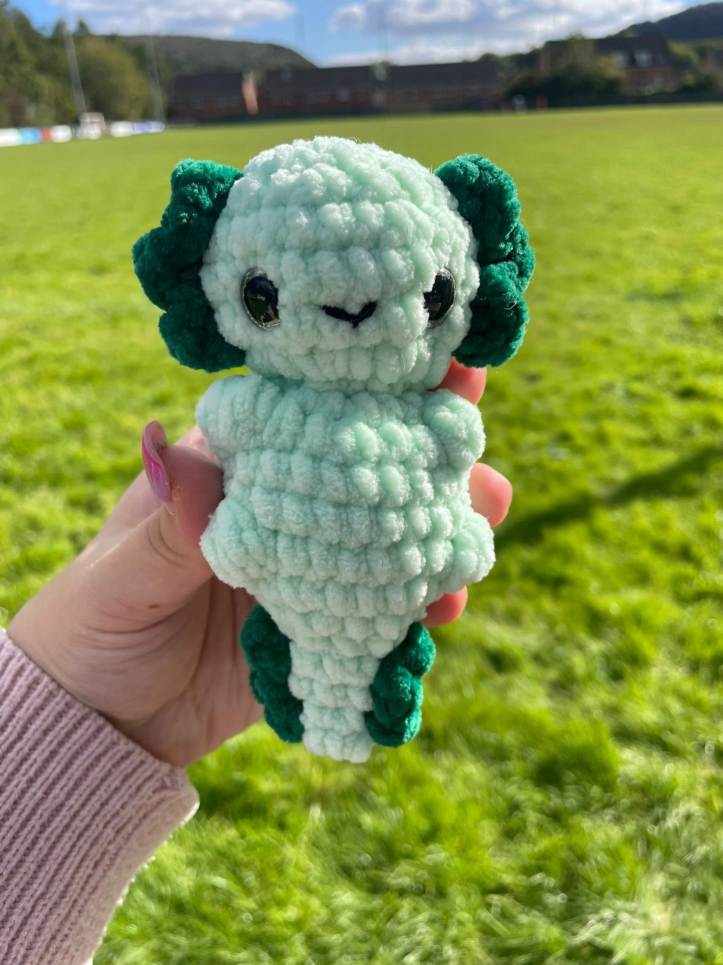 Axolotl Crochet Toy