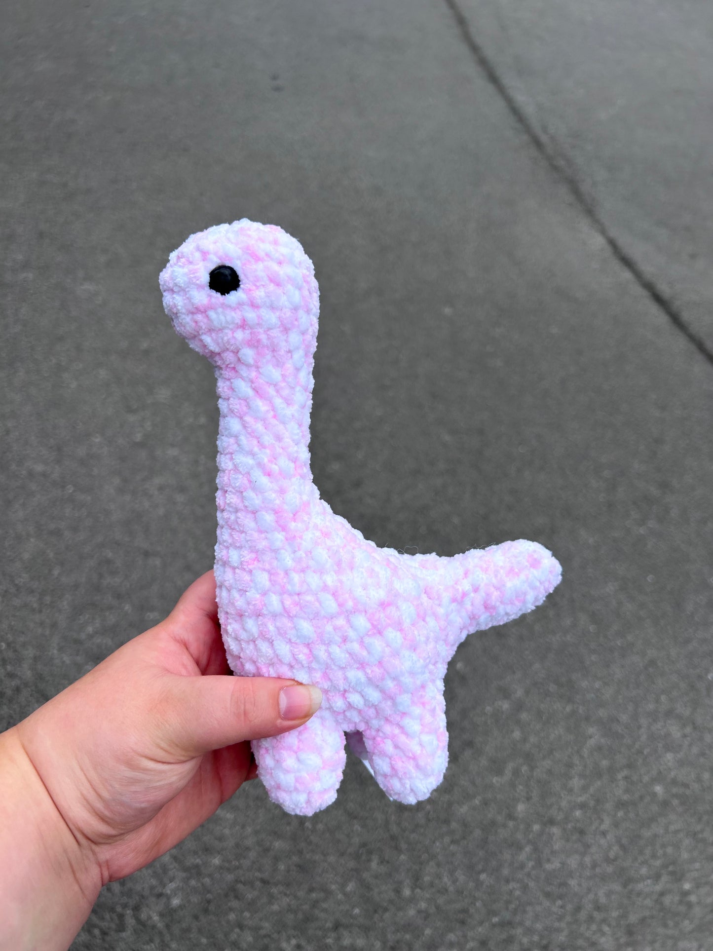 Brontosaurus Crochet Toy