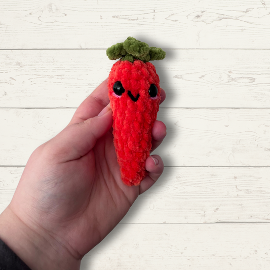 Crochet Carrot Toy