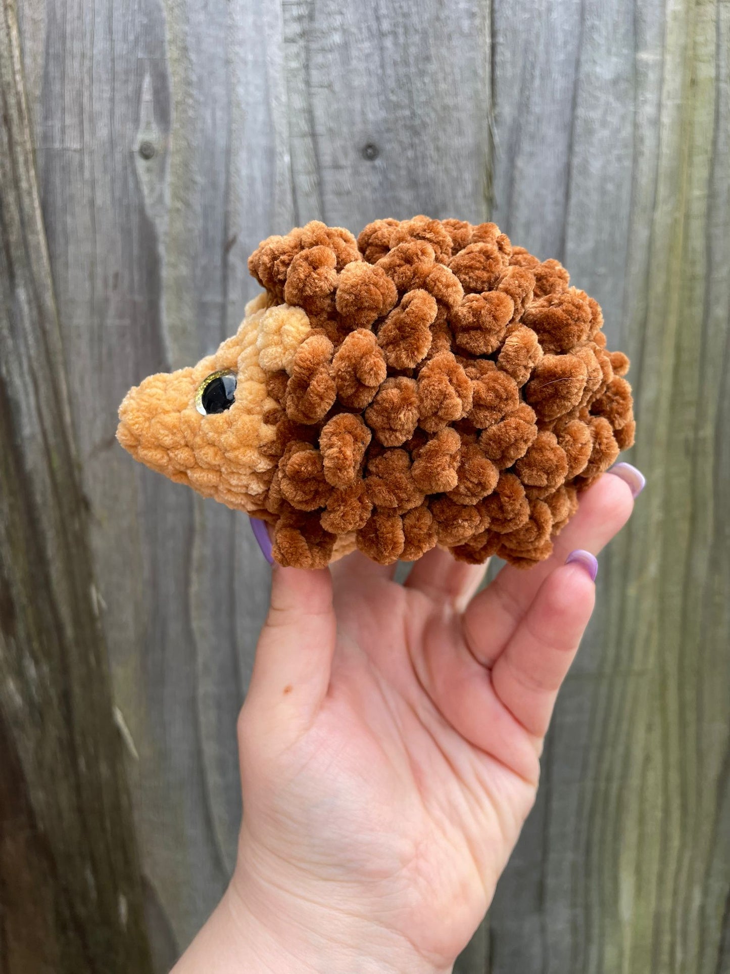 Hedgehog Crochet Toy