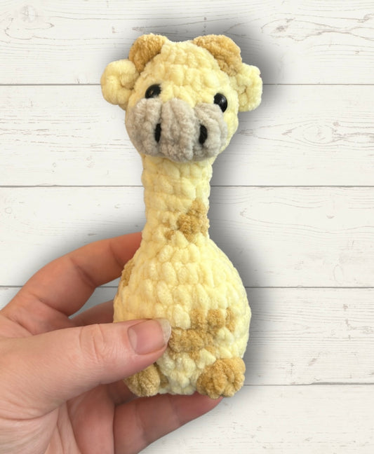 Baby Giraffe Crochet Toy