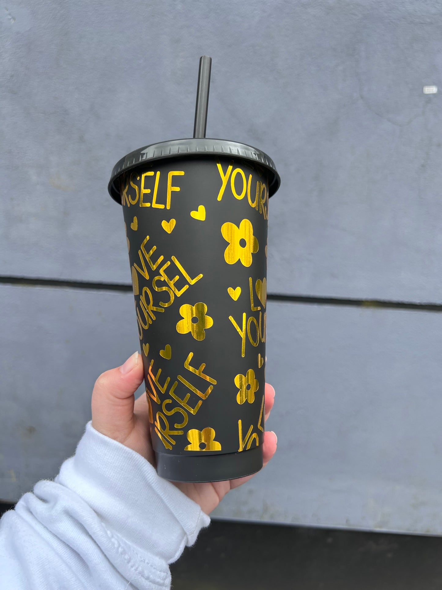 Love Yourself 24oz Cold Cup