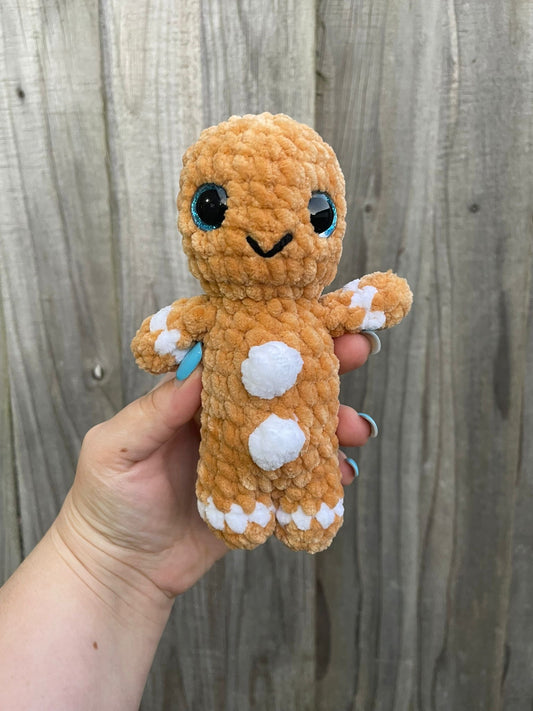 Christmas Gingerbread Man Crochet Toy