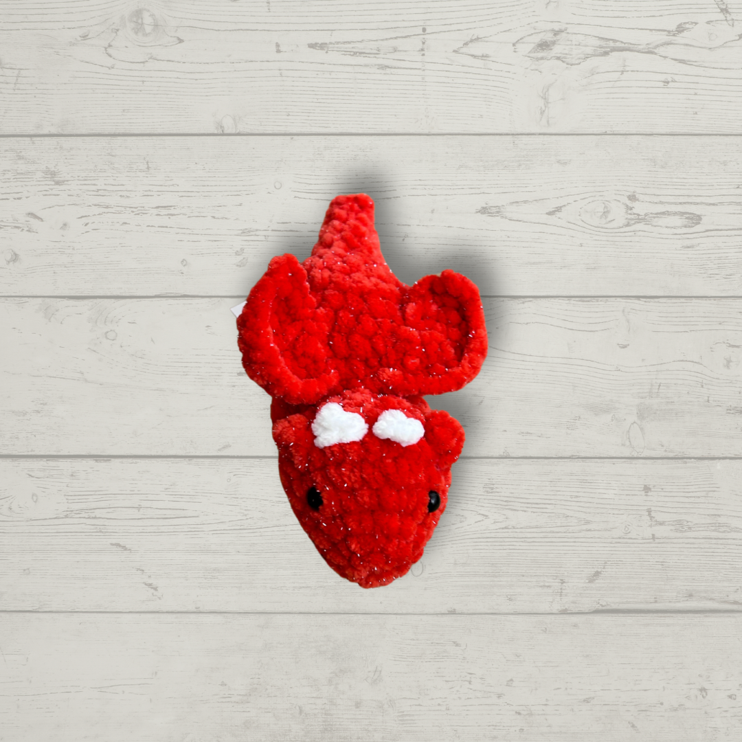 Welsh Red Dragon Crochet Toy