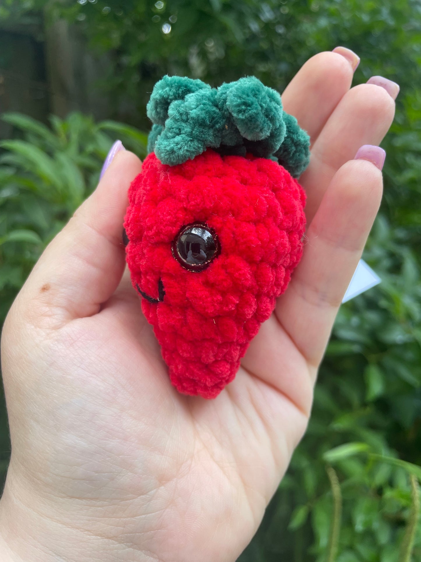Strawberry Crochet Toy