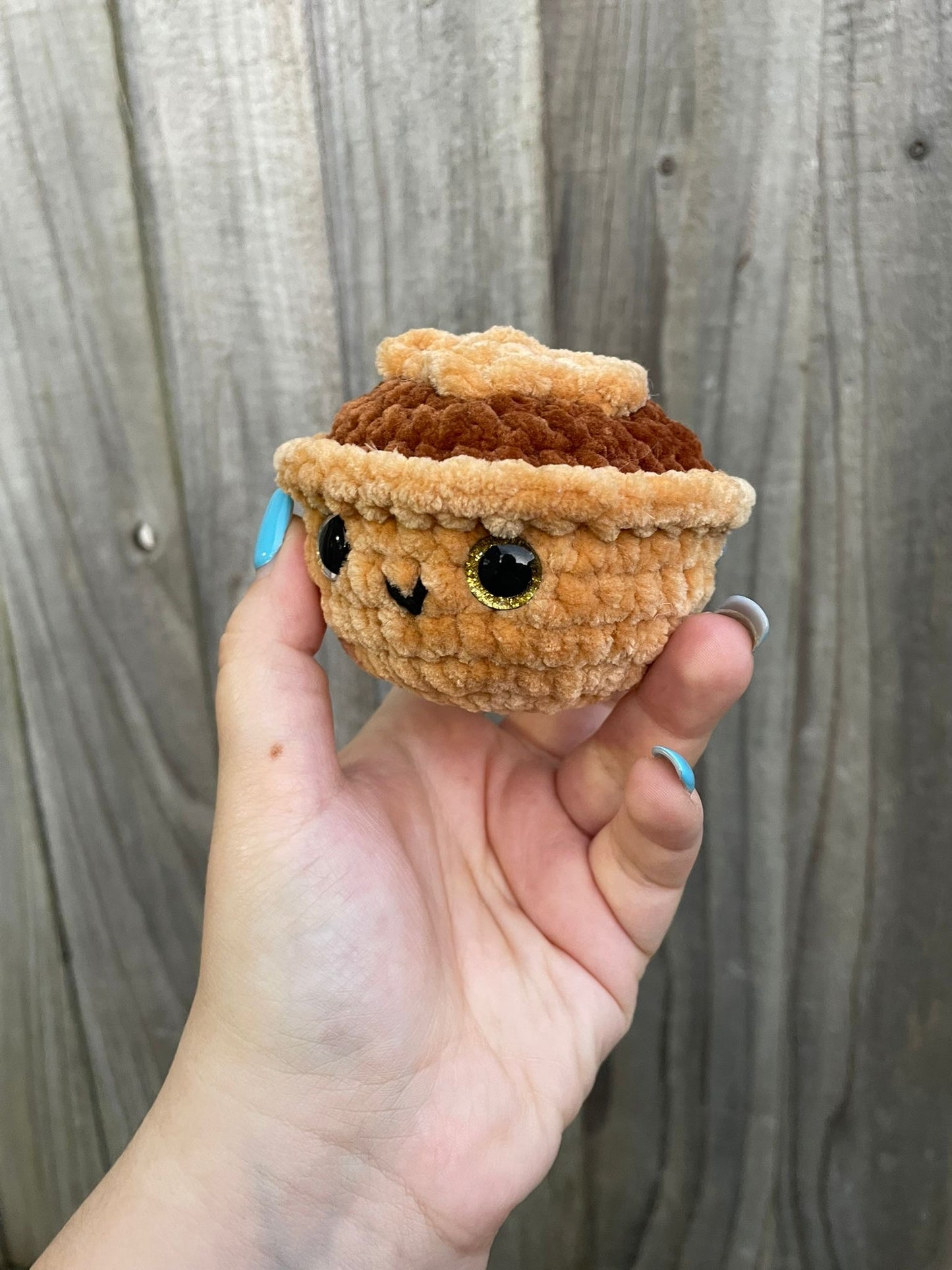 Mince pie Crochet Christmas Toy