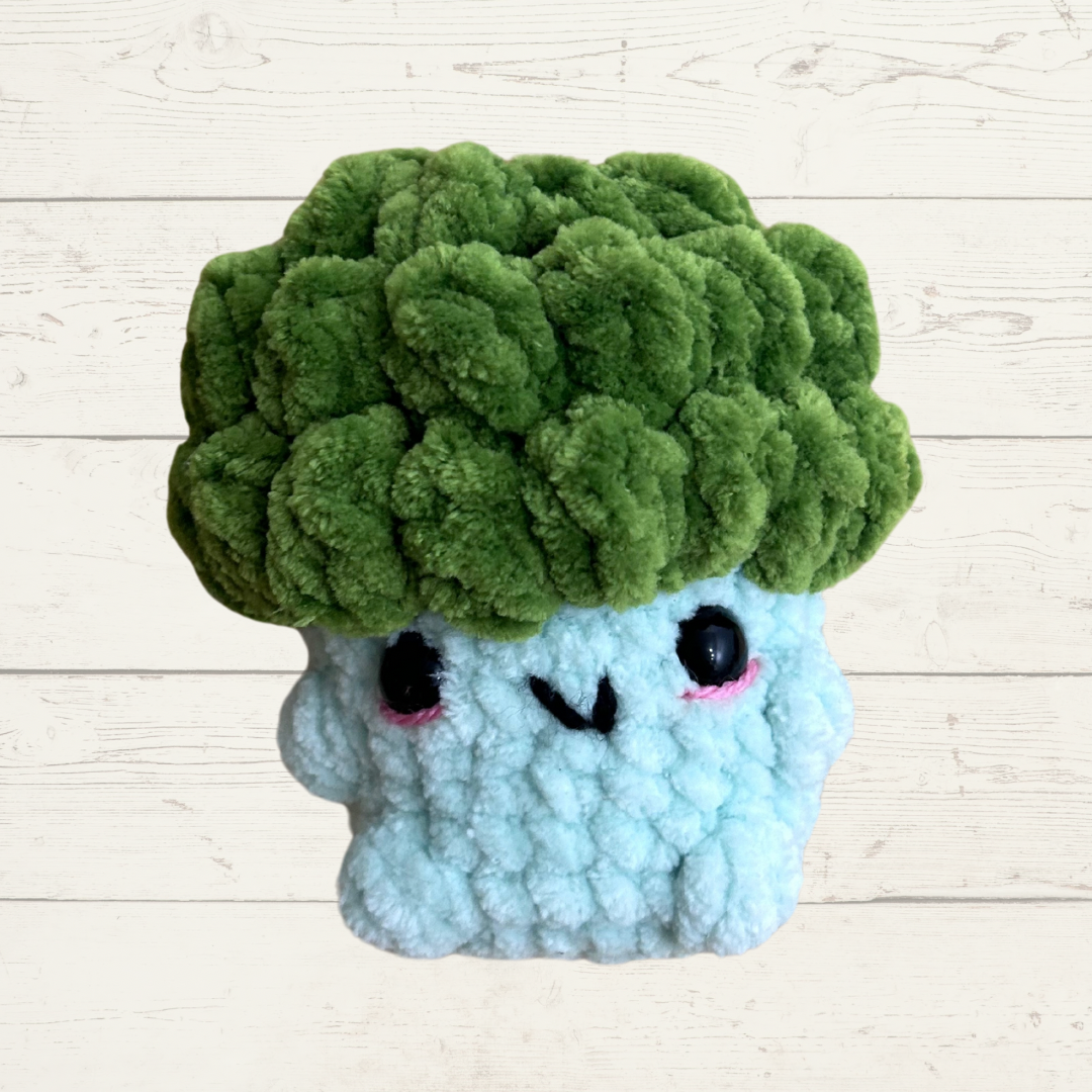 Broccoli Crochet Toy