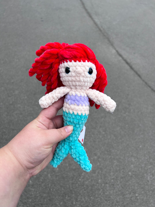 Princess Mermaid Crochet Toy