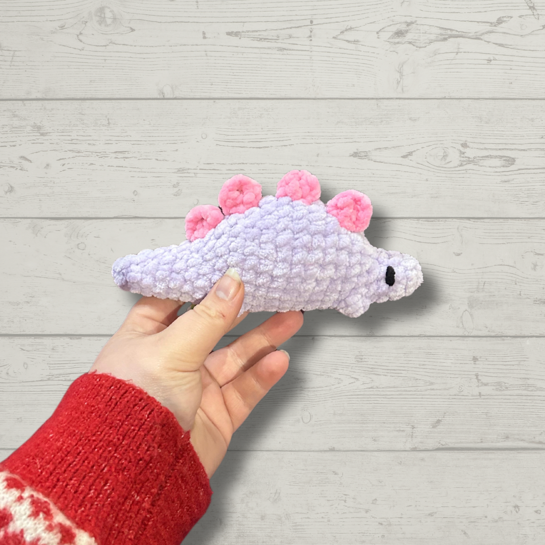 Stegosaurus Dinosaur crochet Toy