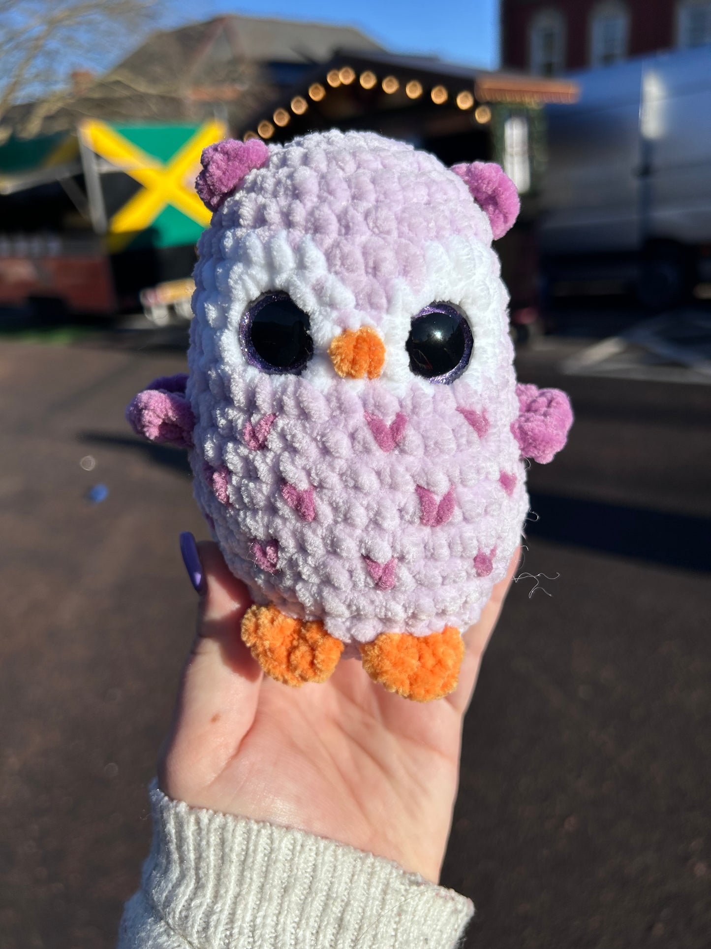 Owl Crochet Toy
